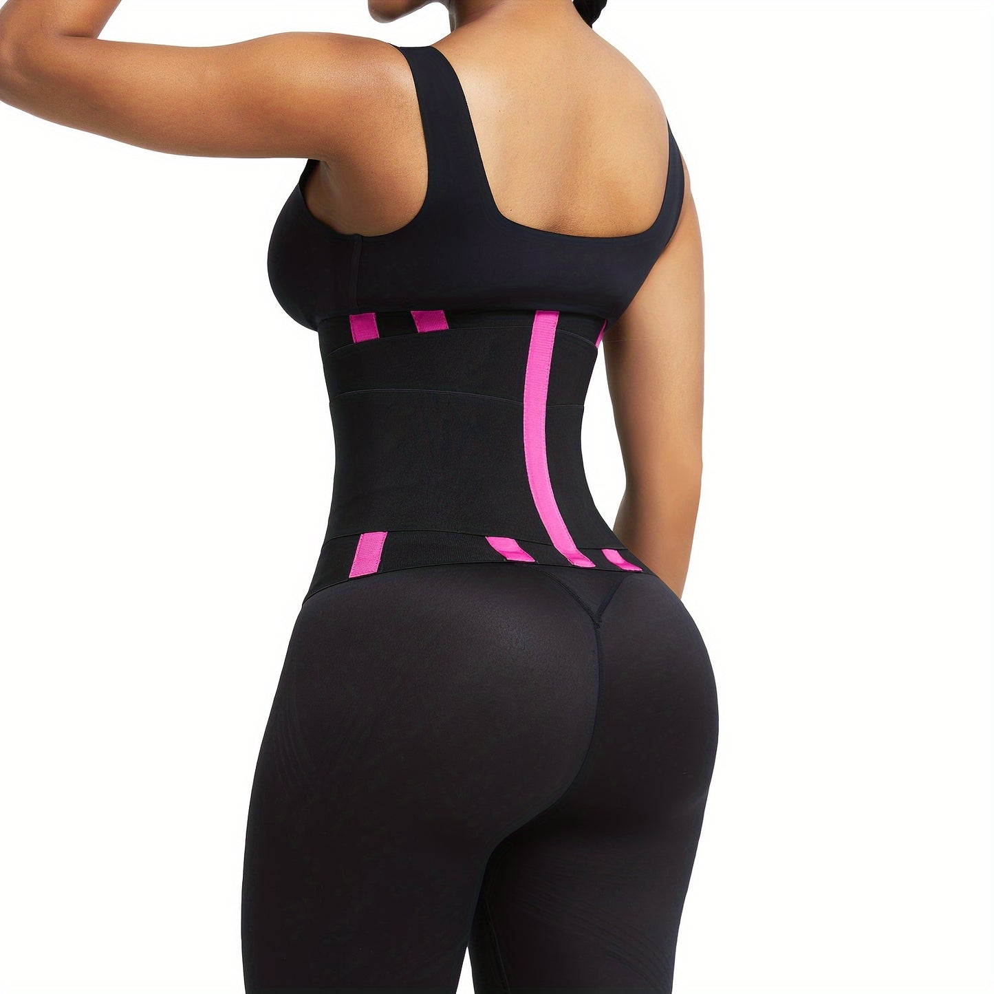 MT200421 Plus Size Women'S Waist Trainer Available in Four Colors, Featuring Five Extra-Large Steel Bones for Shaping