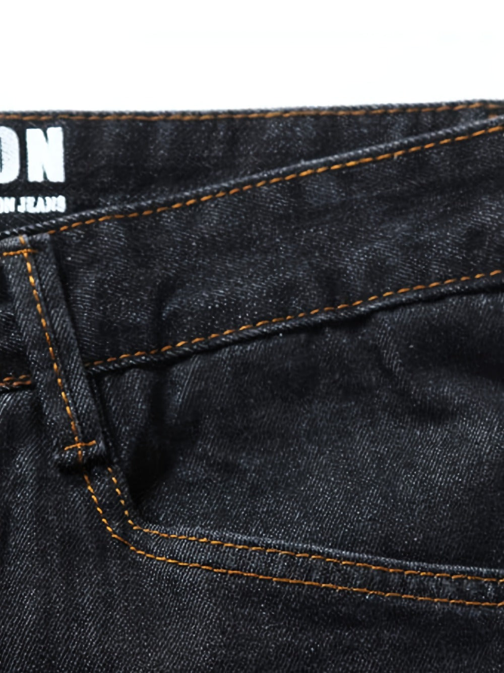 Men's Straight Leg Jeans - Classic Wash Utility Pocket