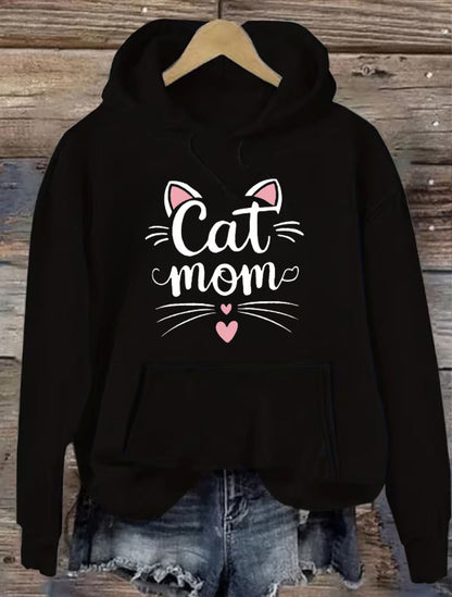 women's hoodie - Holiday Party Outfit - Soft Everyday Fall Tops - Machine Washable Casual Pullover sweatshirt