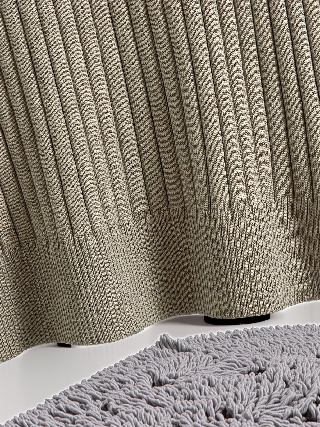 New Autumn And Winter Women'S Loose Set, Including Long Wide-Leg Pants, a Shawl Cardigan, And a High-Neck Vest Sweater, a Fashionable Three-Piece Set
