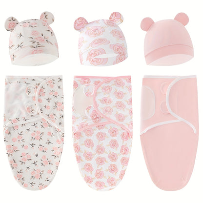 3-Pack Baby Swaddle Sacks - Newborn Swaddle Sack - Ergonomic Baby Swaddles 0-3 Months