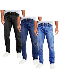 Black - Dark Blue - Medium Blue