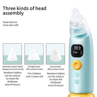 Baby Nasal Aspirator - Adjustable Electric Soft Nose