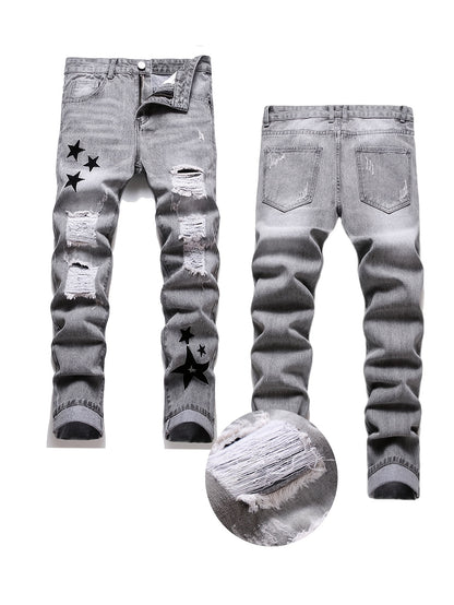 Grey Slim-Fit Jeans - product view 10