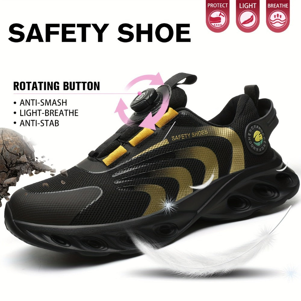 Men's Work & Safety Shoes - Steel Toe Protection & Puncture Resistant 420517