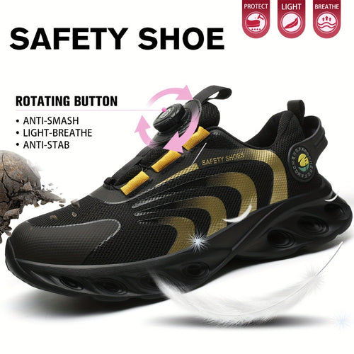 Men's Work & Safety Shoes - Steel Toe Protection & Puncture Resistant 420517