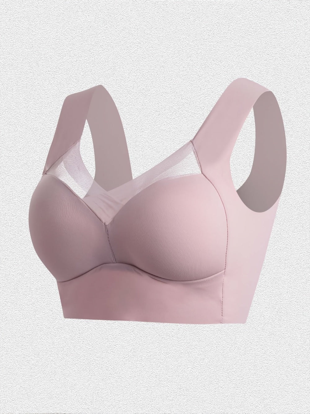 Women's Full-Coverage Sports Bra - 5-Pack Removable Pads, Everyday Support