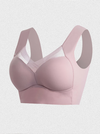 Women's Full-Coverage Sports Bra - 5-Pack Removable Pads, Everyday Support