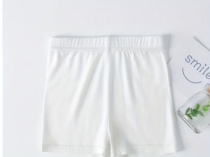 Toddler Girl Solid Color Shorts - Everyday Style