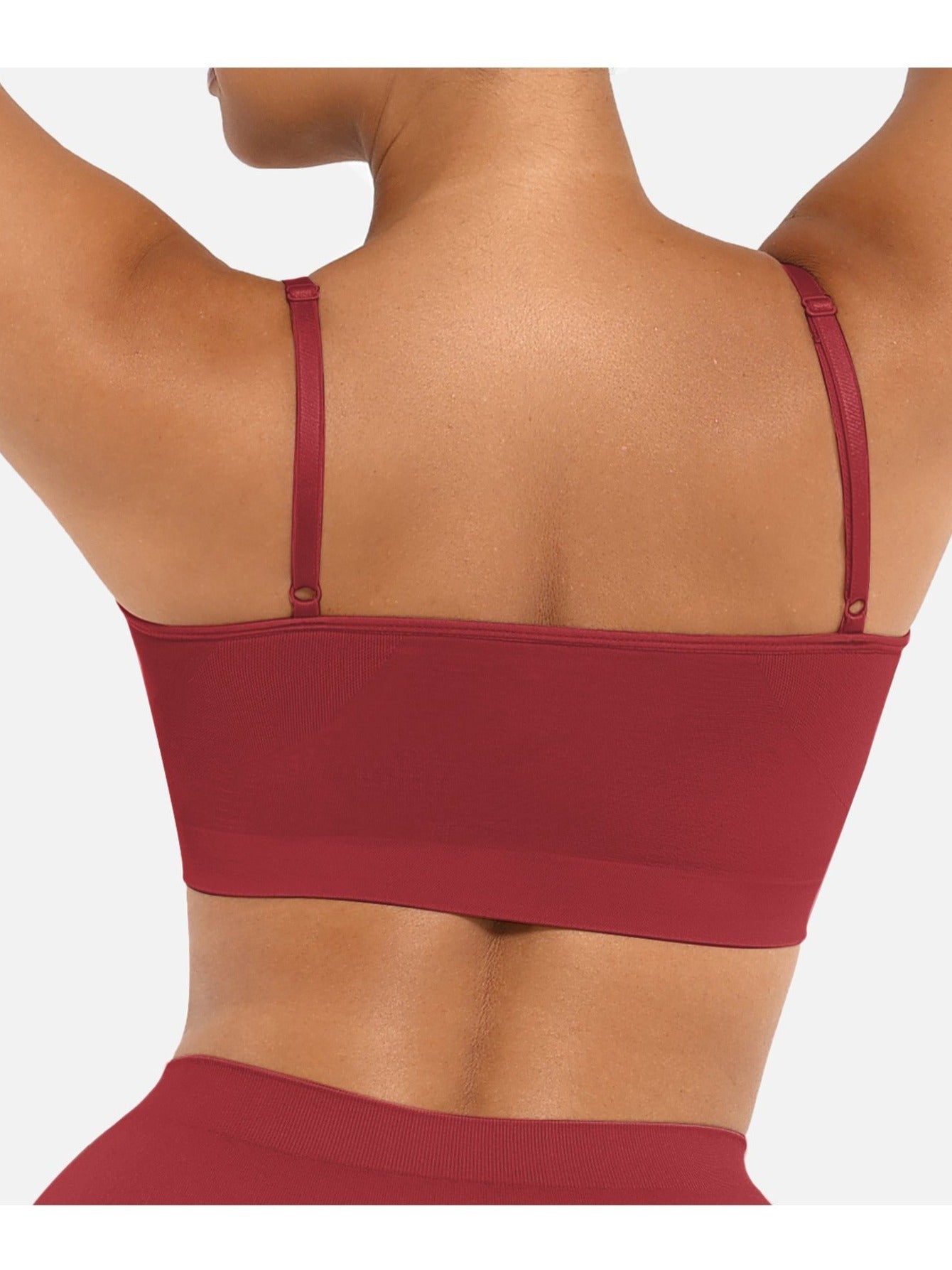 Plus Breathable High-Stretch Sports Bra with Pads - Wireless Mesh Women's Seamless Yoga & Running Top - Solid Color Activewear