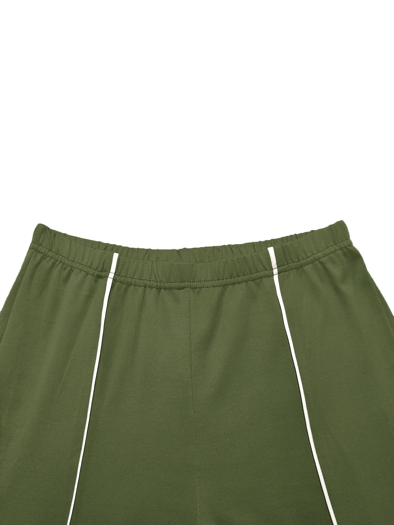 Women'S Casual Long Pants And Short Sleeve Outfit