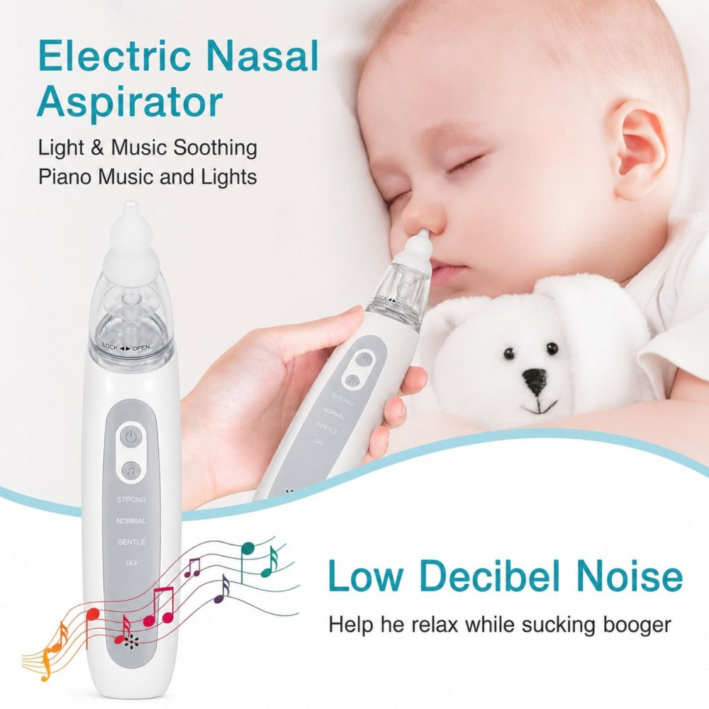 Baby Nasal Aspirator - Portable Adjustable Travel Cleaning