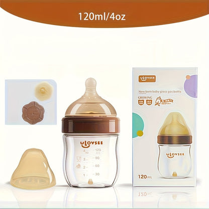 Baby Bottle - Glass 4Oz 8Oz Borosilicate