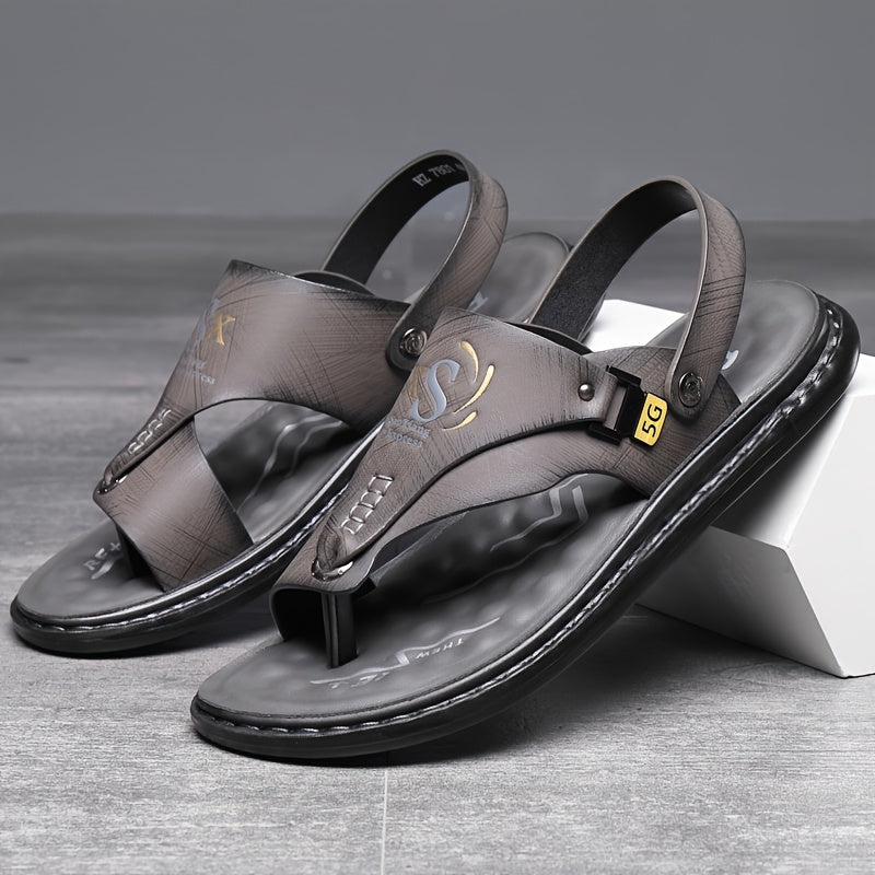Men'S Comfortable Hiking Sandals, Sports Sandals, Beach Walking Sandals With Arch Support