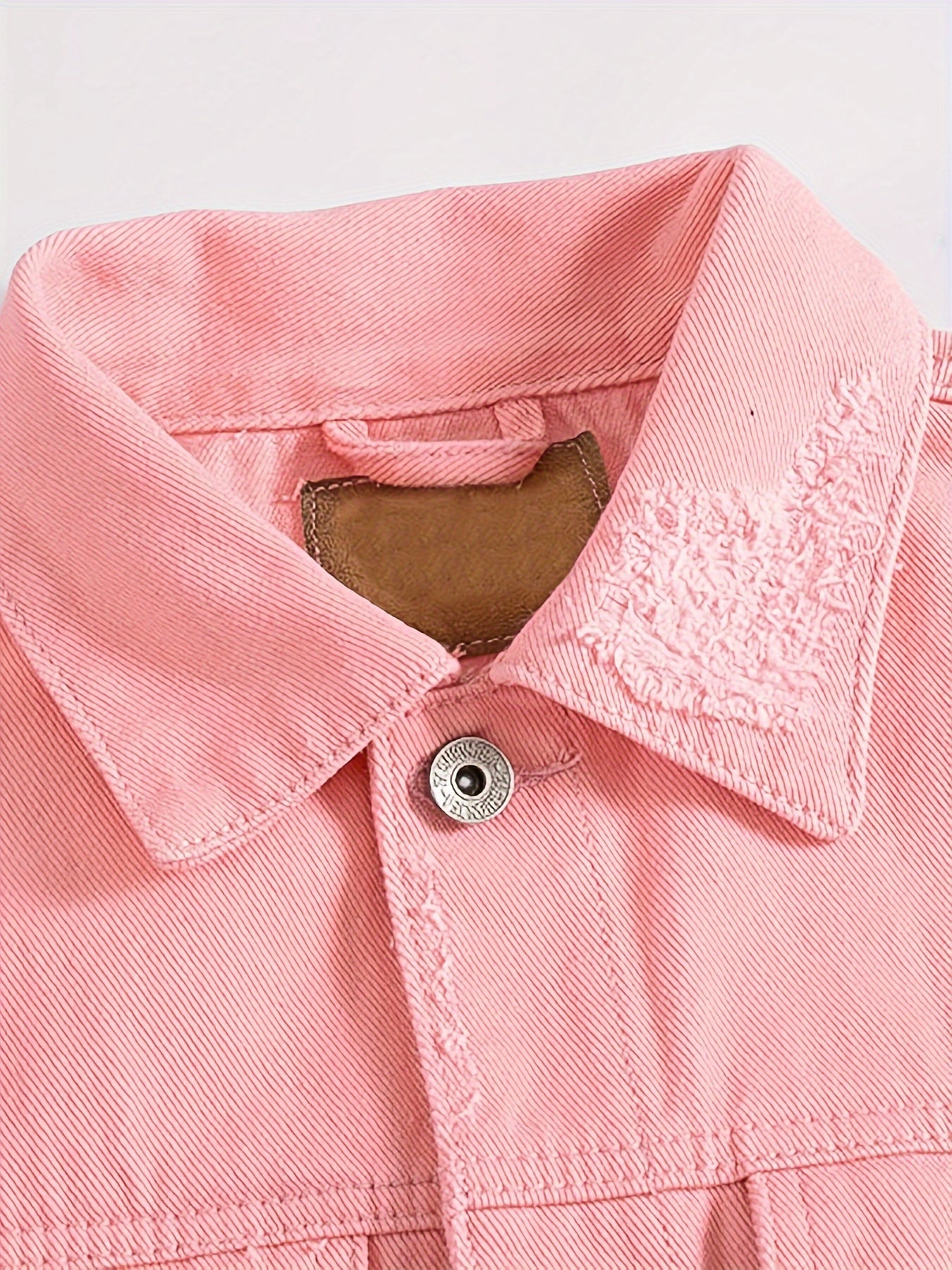 Men's Denim Jacket Fashion Slim Fit Ripped Cotton Stretch Denim Trendy Outerwear