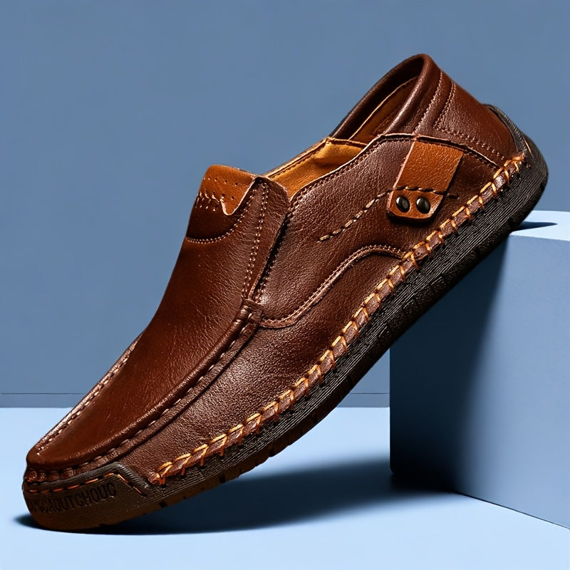 Men's Loafers & Flats - Breathable Mesh Slip-On for Outdoor & Travel 153701