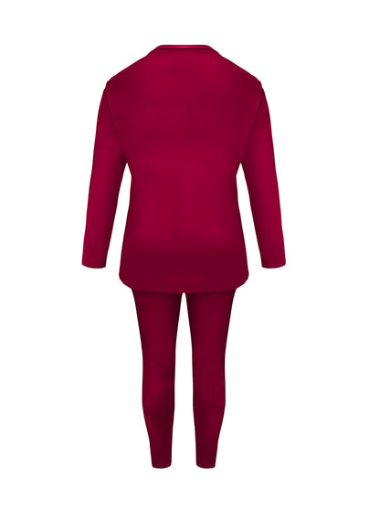 Plus Size, Large Casual 2pcs Suit with Pockets