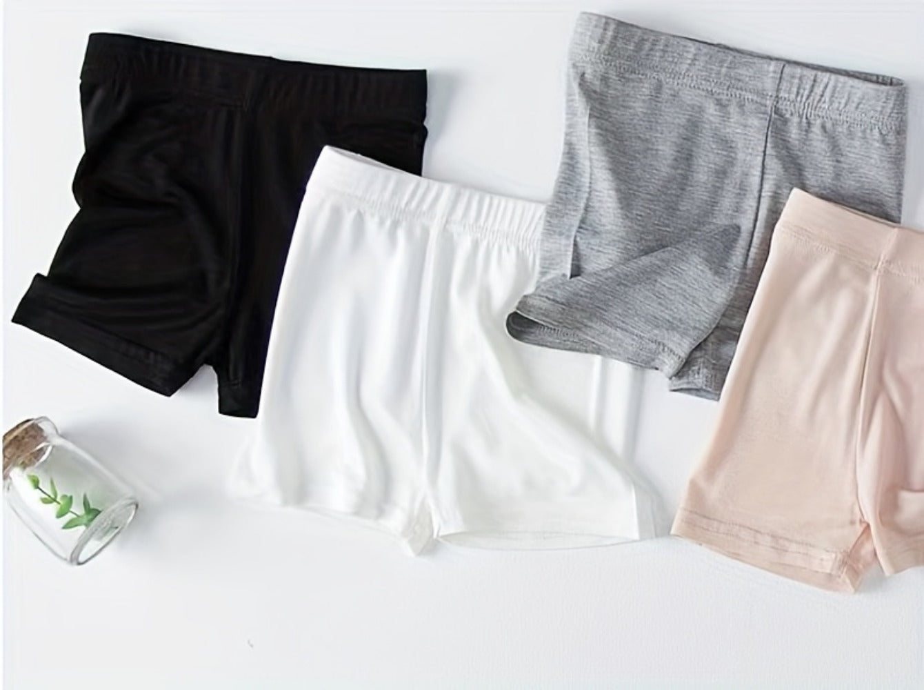 Toddler Girl Solid Color Shorts - Everyday Style