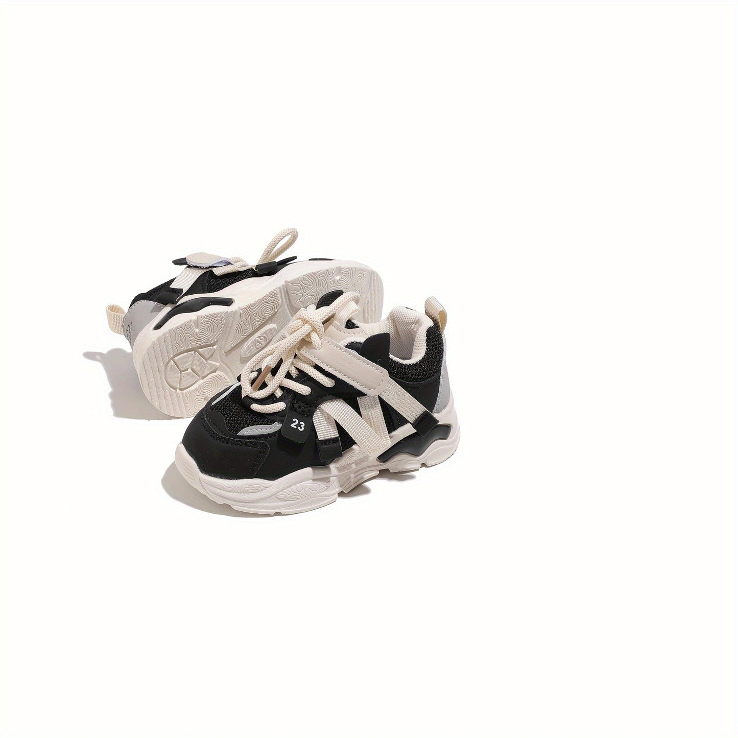Girls' Shoes Breathable Spring Spring Mesh Surface Boys' Sneakers Soft Soles Medium Small Children Daddy Shoes Baby Shoes Casual Shoes