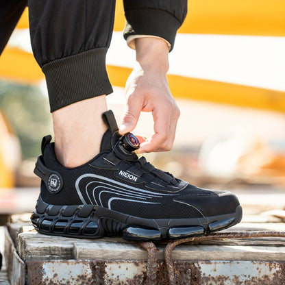 Unisex Work & Safety Shoes - Steel Toe Protection & Puncture Resistant