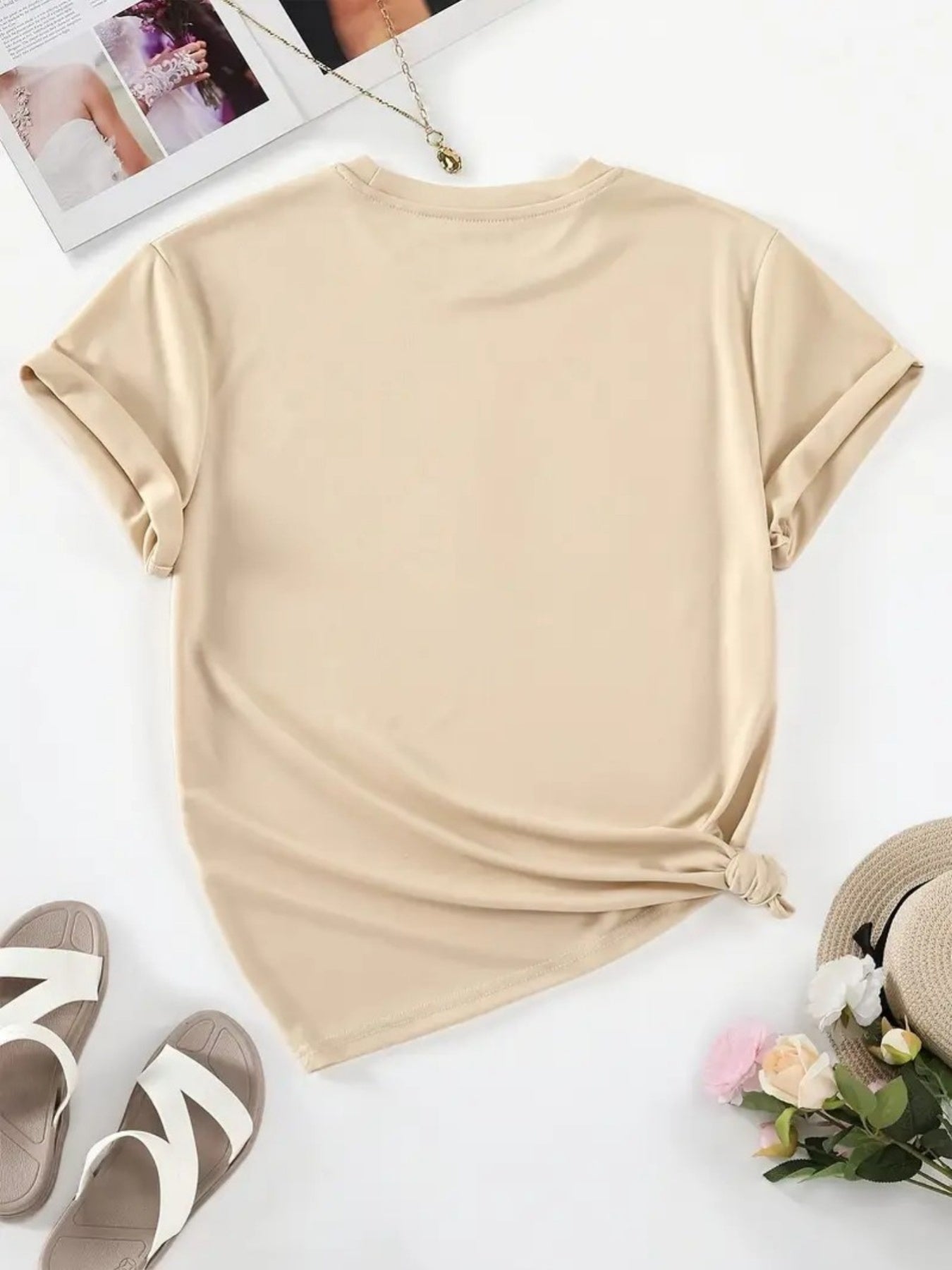 Plus Size - Fun I CELEBRATE ME, Heart Printed Women'S Plus Size T-Shirt, Cute Casual Outdoor Spring Summer Style, Holiday Party Wear, Loose Fit for Comfort, Women'S Printed Short Sleeve Plus Size T-Shirt Top