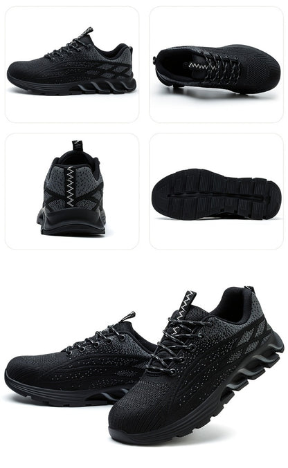 Men's Work & Safety Shoes - Breathable Mesh Lightweight for Everyday Wear 872293