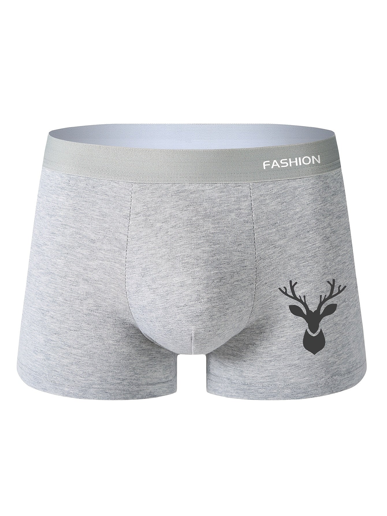 4pcs of Men'S Underwear Breathable And Moisture-Absorbent, Soft And Healthy, Men'S Boxer Briefs, Sports, Daily Casual Boxers, Trendy Fashion Pants