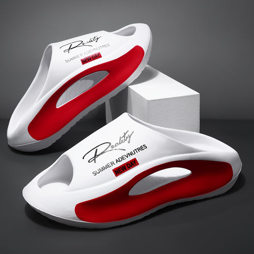 Slippers for Men, All-Season Indoor Sandals for Men, Non-Slip Breathable Comfortable Shower Slippers, Open-Toe Bathroom Slippers,, Slides for Men,, Men Slippers,, Mens Slippers,, Slippers