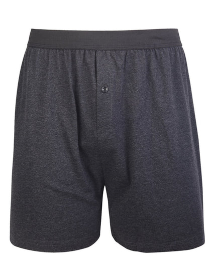 PLUS SIZE MEN'S 3 PACK COTTON KNIT BASIC BOXERS (2XL/3XL)