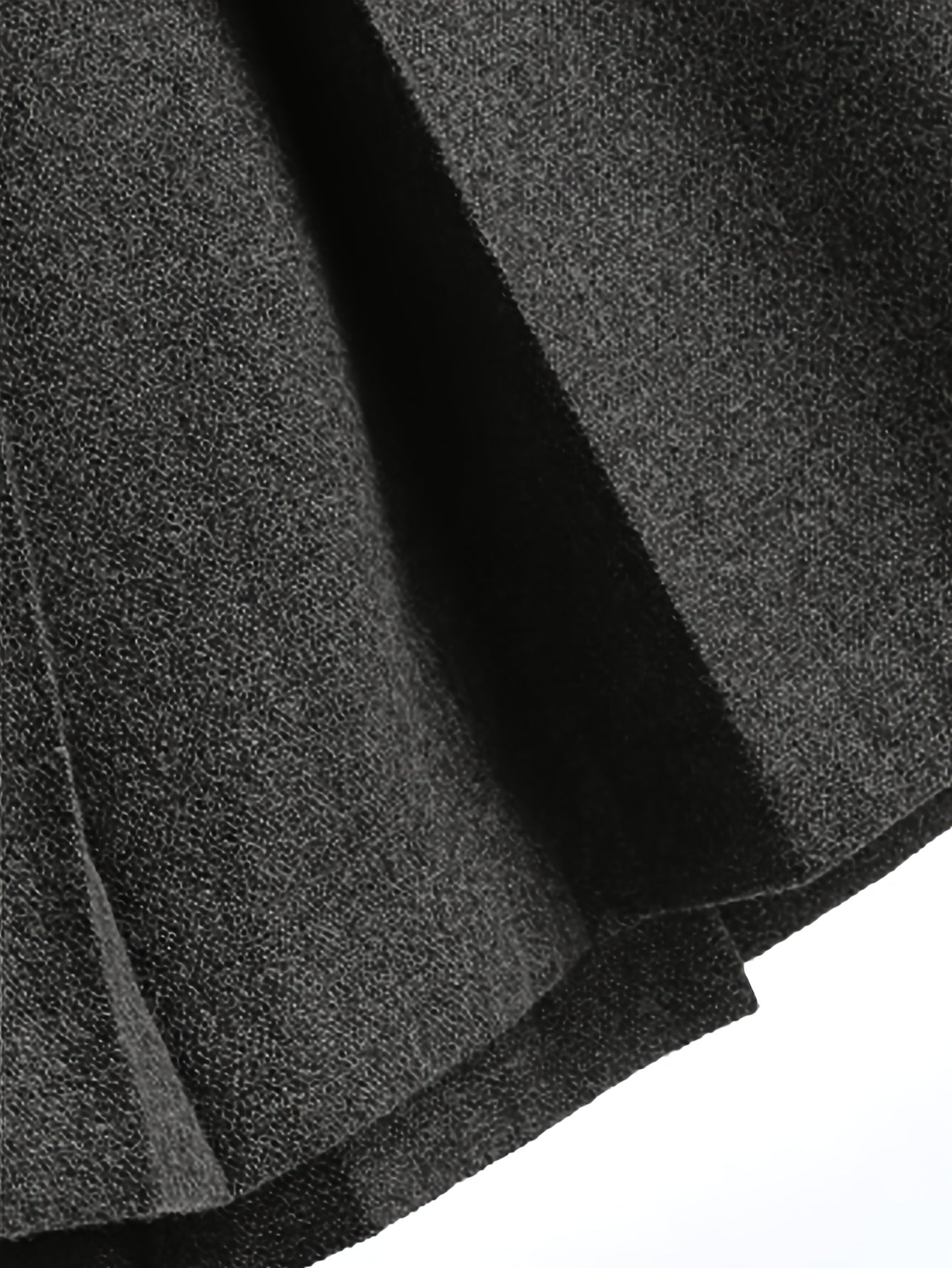 Women'S High-Waisted Winter Skirt - Elegant A-Line Pleated Design, Cold Weather Skirt for Fall And Winter Seasons, Sophisticated Style, Quality Stitching, Office Attire, Classic Design, Durable Material, Professional Women