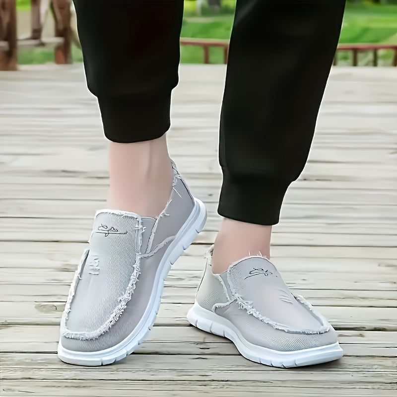 Men' & Women' Old Beijing-Style Slip-On Loafers - Wide Width Suitable for -Day, Breathable Upper & Sole, Low-Top Casual Shoes Suitable for Office, Casual Attire, Chinese Traditional Sneakers, Women Shoes