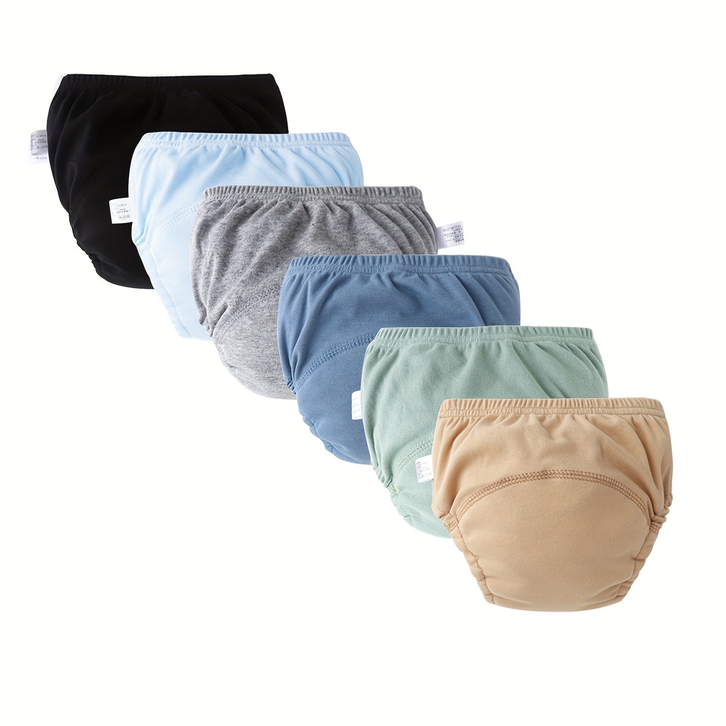 6 Pack Baby Training Briefs Soft Toddler Briefs Toilet Training Briefs Soft Breathable Briefs For Boys And Girls