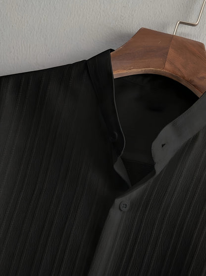 Contemporary Minimalist Black Collection - an Essential for The Style-Aware Gentleman