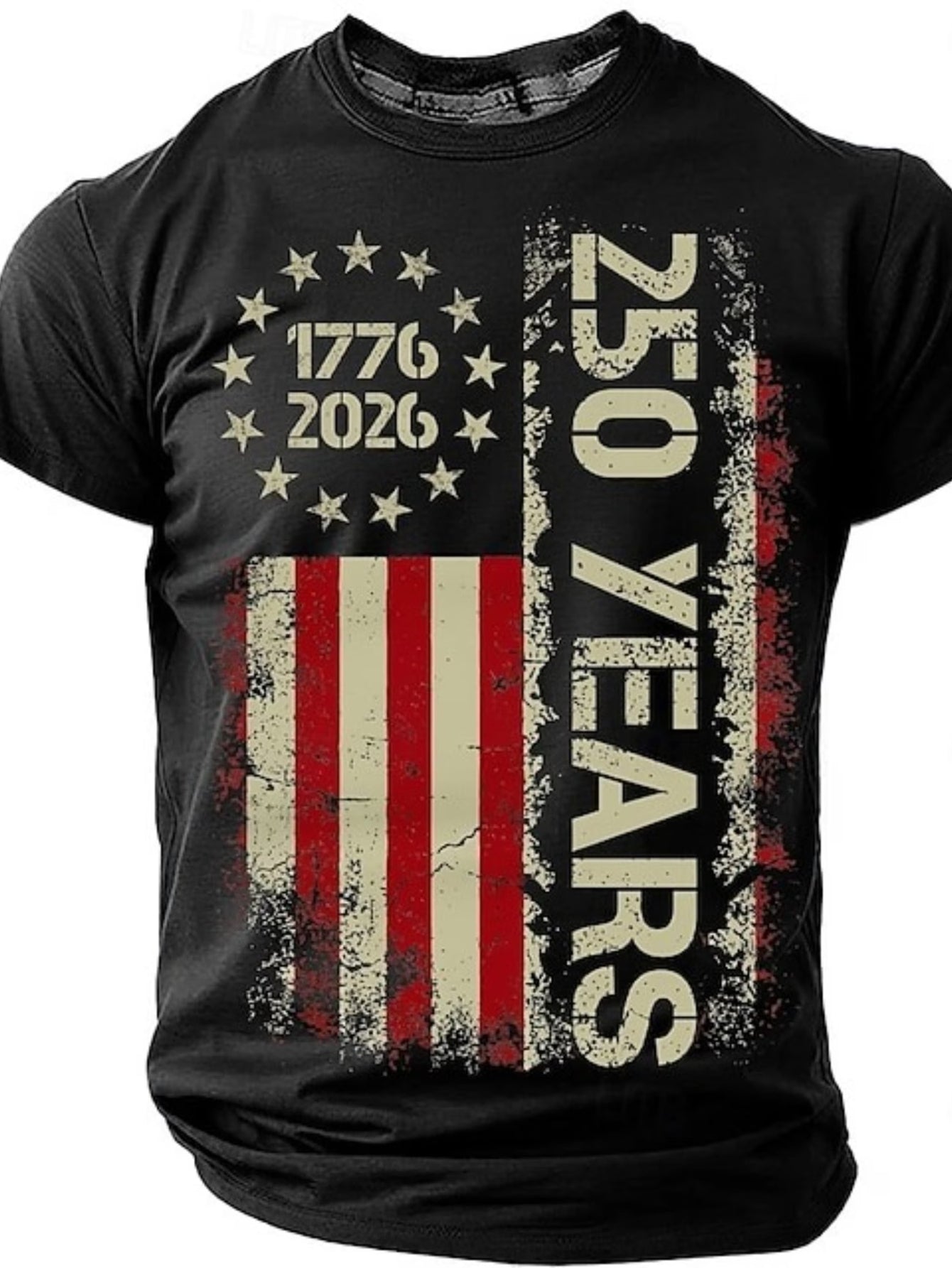 Plus Size Fashion Men'S Printed T-Shirt - Summer Classic Casual Crew Neck Short Sleeve T-Shirt, Comfortable And Breathable, Fashionable Letter Pattern Design, Trendy Versatile Men'S Wear, Holiday Surprise Gift