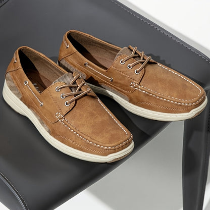 Men's Loafers & Slip-ons 3-Eye Boat Shoes Men Comfortable Casual Loafers for Men