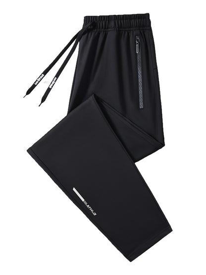 Men'S Sweatpants with Drawstring And Pockets, Regular Fit And Cuffed Sports Trousers for Spring And Autumn Running And Daily Outerwear-Pants for Men