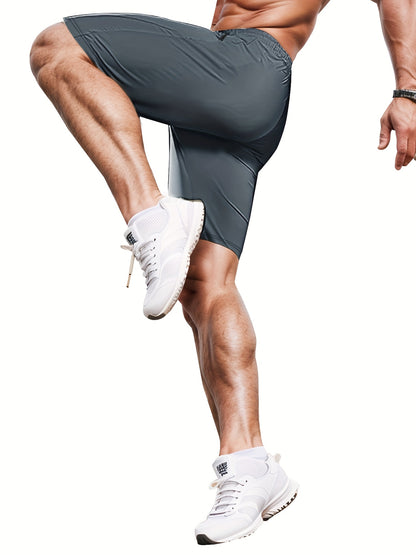 Men's Quick Dry Sports Shorts Summer Breathable Fitness Running Training Pants