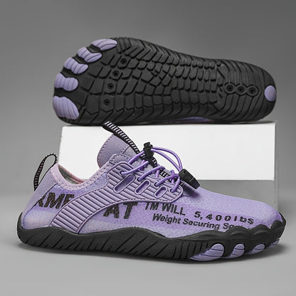 Barefoot Hiking Shoes | Women'S Minimalist Zero Drop Trail Running Shoes with Non-Slip Sole & Wide Toe Box | Quick-Drying Fabric Upper for Surfing, Swimming, Water Sports | VOLARPISADA