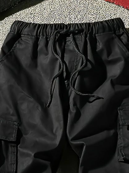 Men's Casual Pants In Spring And Autumn, Multi Pocket Straight Leg Pants, Cotton Pants, Camouflage Style Men's Pants, Outdoor Sports And Leisure