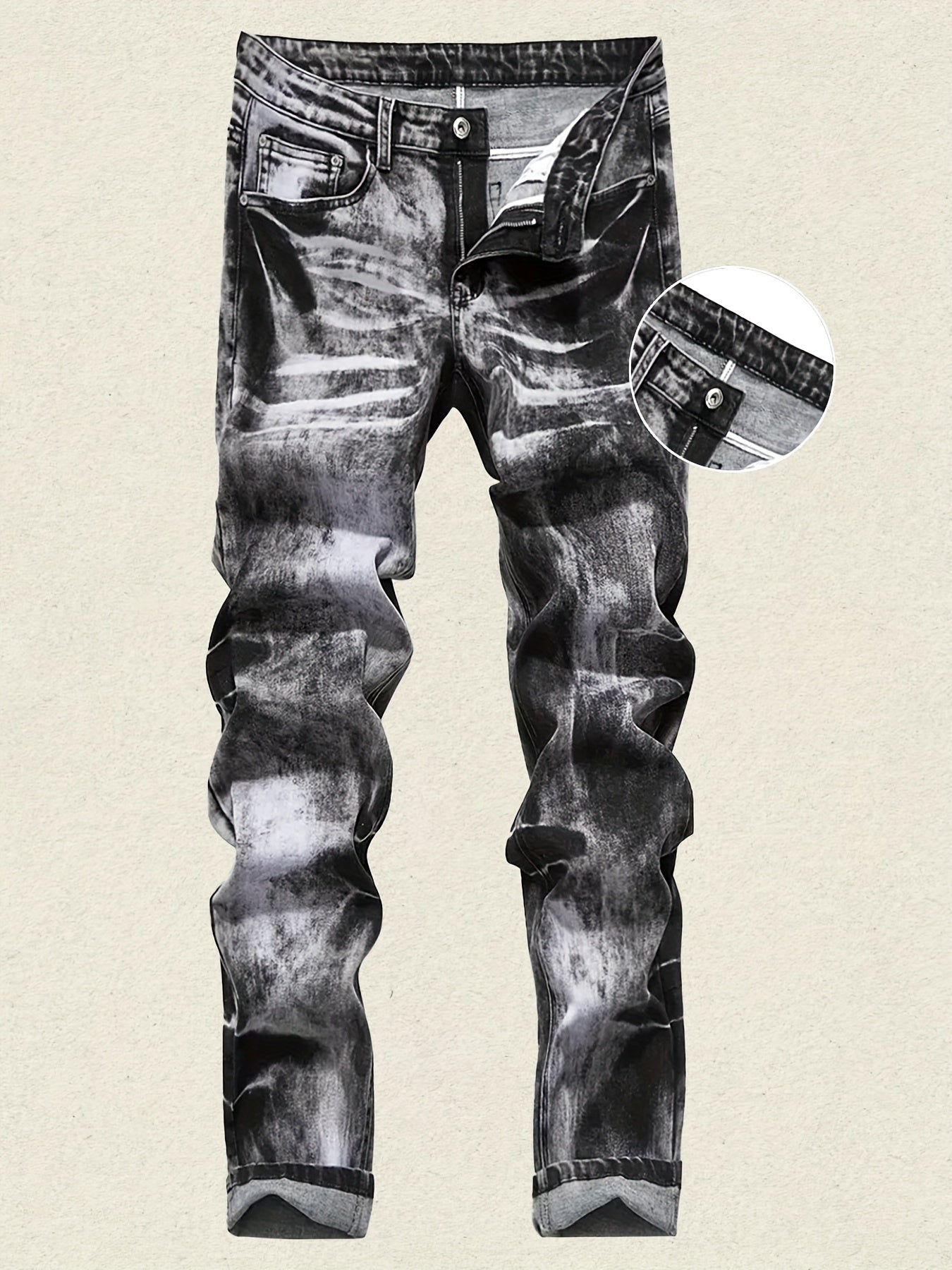 2-Pair Men's Slim Jeans, Stretch Comfort Fit, Vintage And Washed Denim Styles, Must-Have