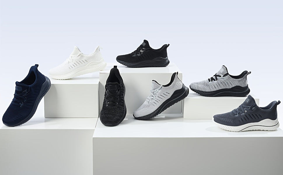 Men's Wide-Toe Casual Sneakers | Non-Slip Sole & Breathable Upper | Lightweight & Versatile for All Occasions