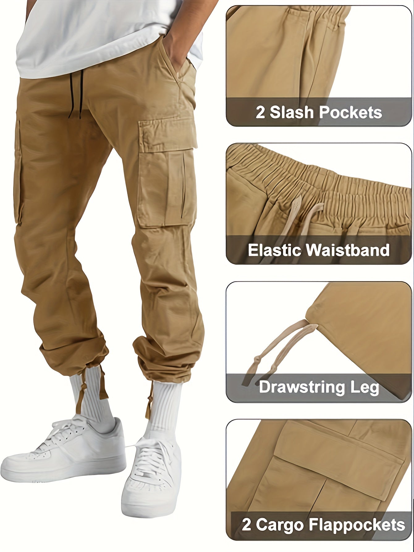 Men's Mixed colors Cargo Cargo Pants - product view 8