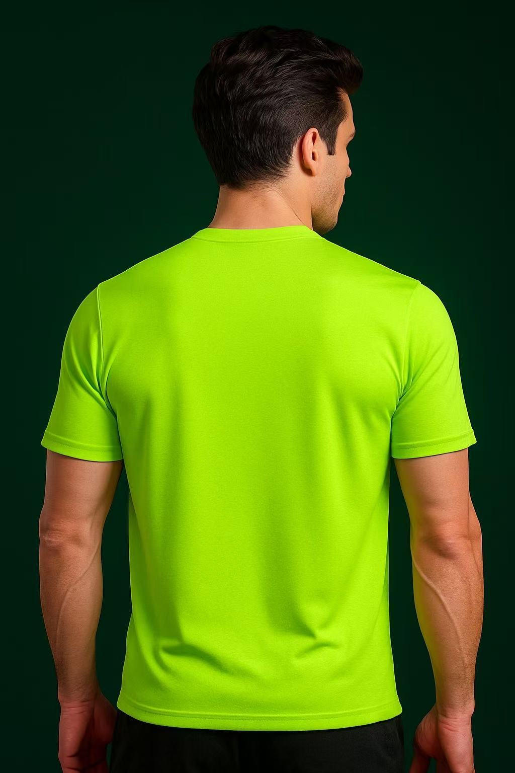 5-Pack Men’s Quick-Dry Sports T-Shirts, Breathable Sweat-Wicking Athletic Tees for Running, Cycling & Gym