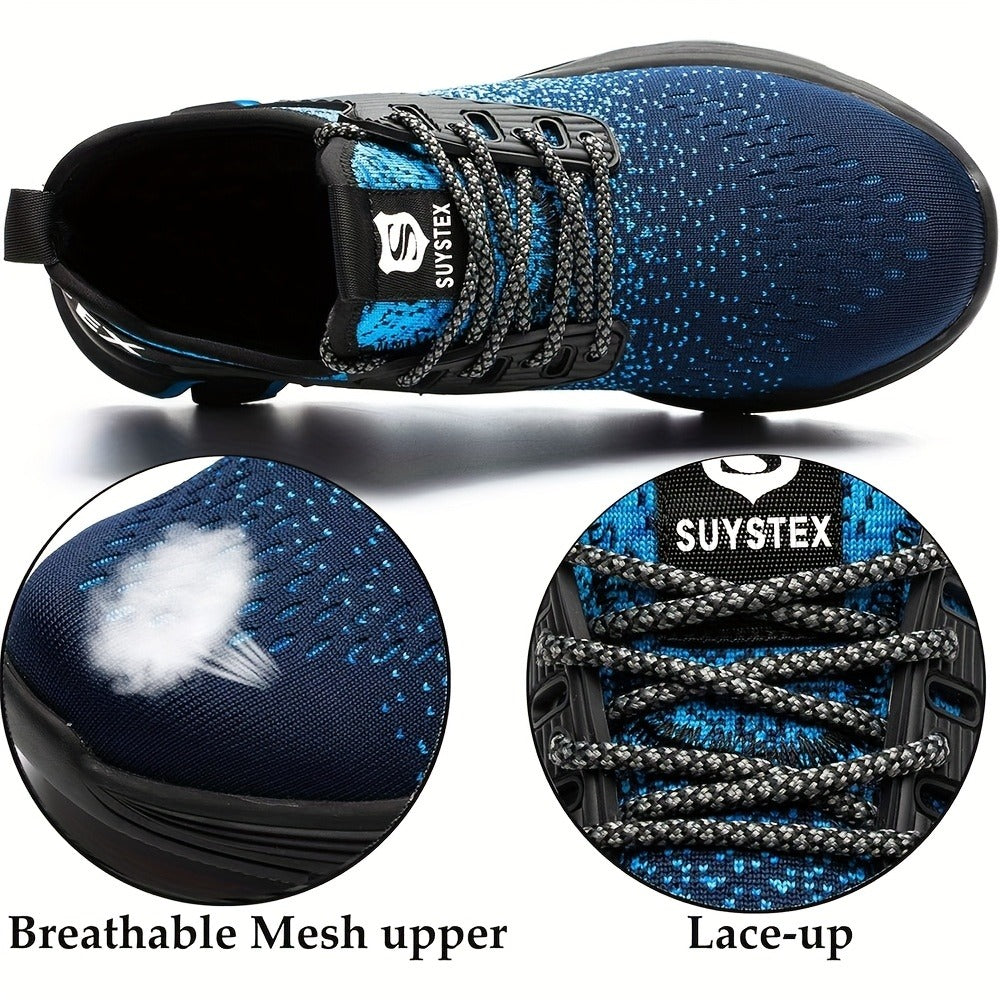 Unisex Work & Safety Shoes - Steel Toe Protection & Non-Slip Sole