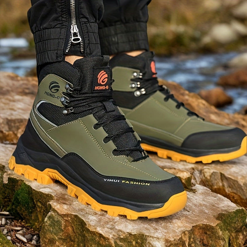 Men's Work & Safety Boots - Steel Toe Protection & Puncture Resistant 225061