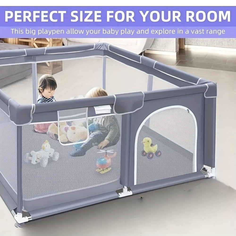 Baby Playpen - Breathable Soft Large 71inch