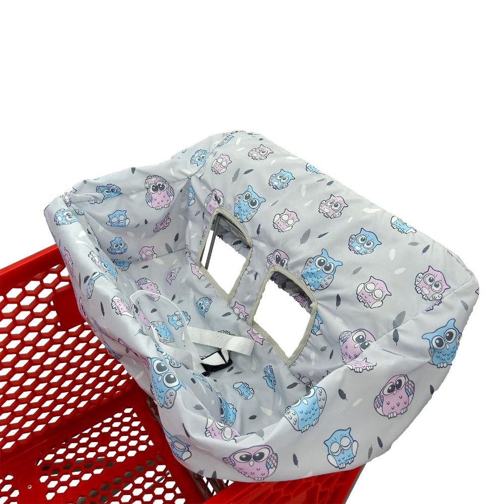 Baby Shopping Cart Seat Cover - Floral