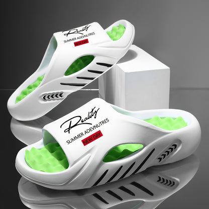 Men'S Summer Sandals, Casual Breathable Sports Sandals, Beach Slippers