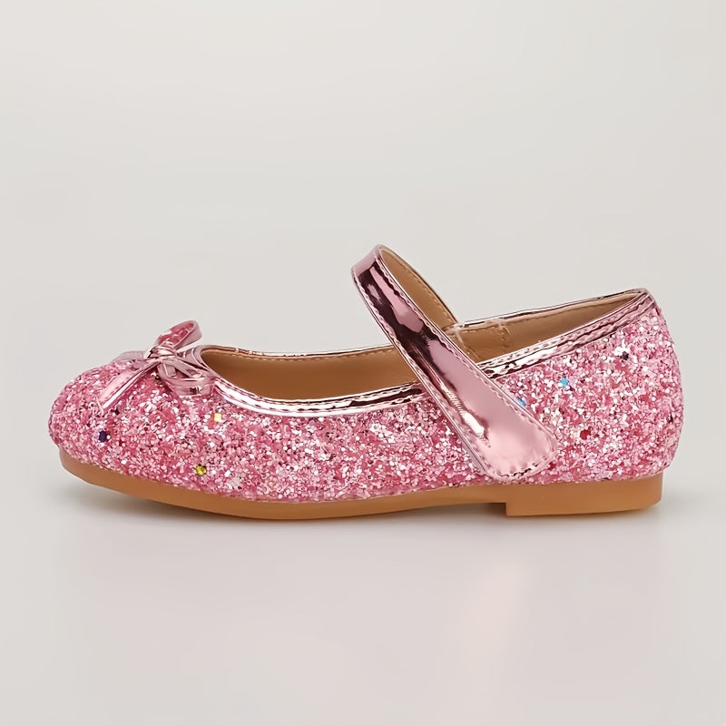Girls' Easy And Fashionable Ballet-Style Soft-Soled Mary Jane Flats in Seven Colors, Suitable for Performance, Daily Wear And Casual Occasions