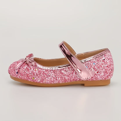 Girls' Easy And Fashionable Ballet-Style Soft-Soled Mary Jane Flats in Seven Colors, Suitable for Performance, Daily Wear And Casual Occasions
